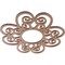 Ekena Millwork Cohen Wood Fretwork Pierced Ceiling Medallion, Wood (Paint Grade), 16"OD x 5 1/2"ID x 3/8"T CMWP16X16X0375COMF - alternate 4